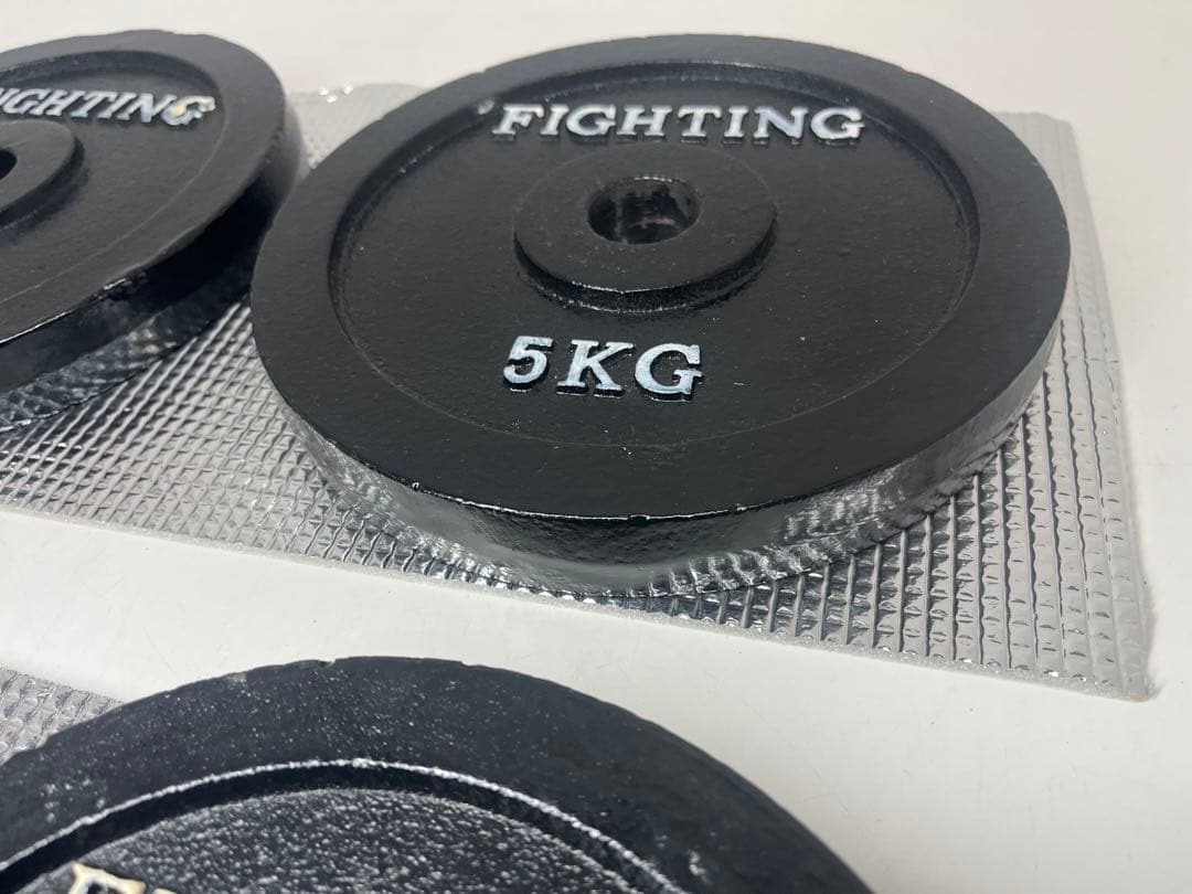 FIGHTING ROAD プレート ダンベル 筋トレ 5kg 4枚