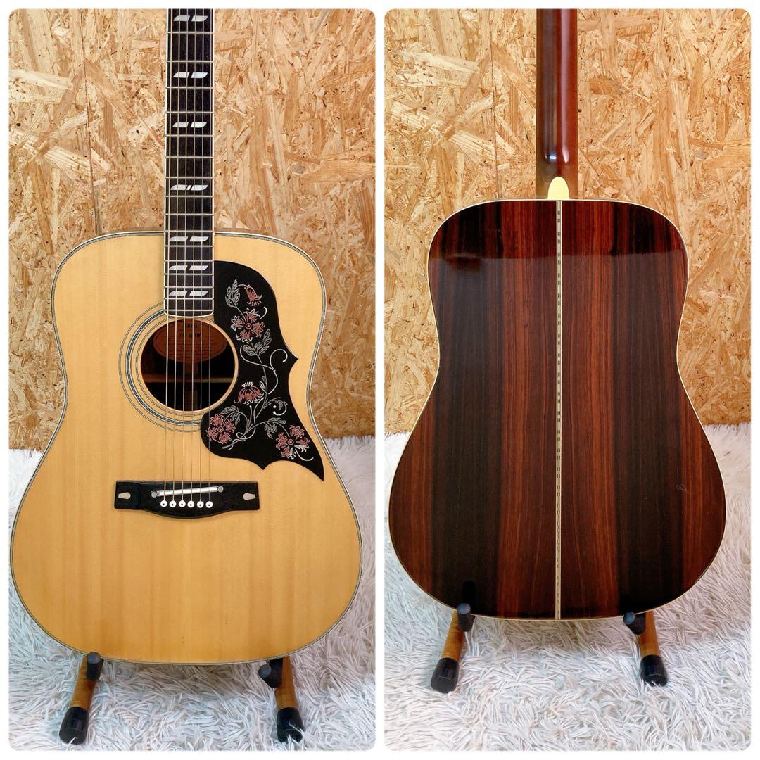 美品　YAMAHA FG-401W ハミングバード　オレンジラベル　75〜80年