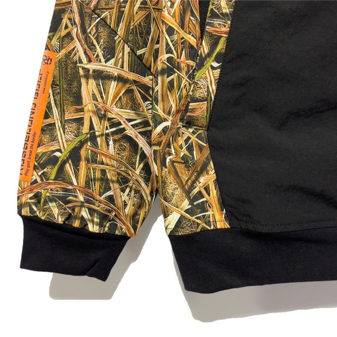 新品 ラッセルノ ゴルフ コンバット ポケット ジャケット カモ XL 6