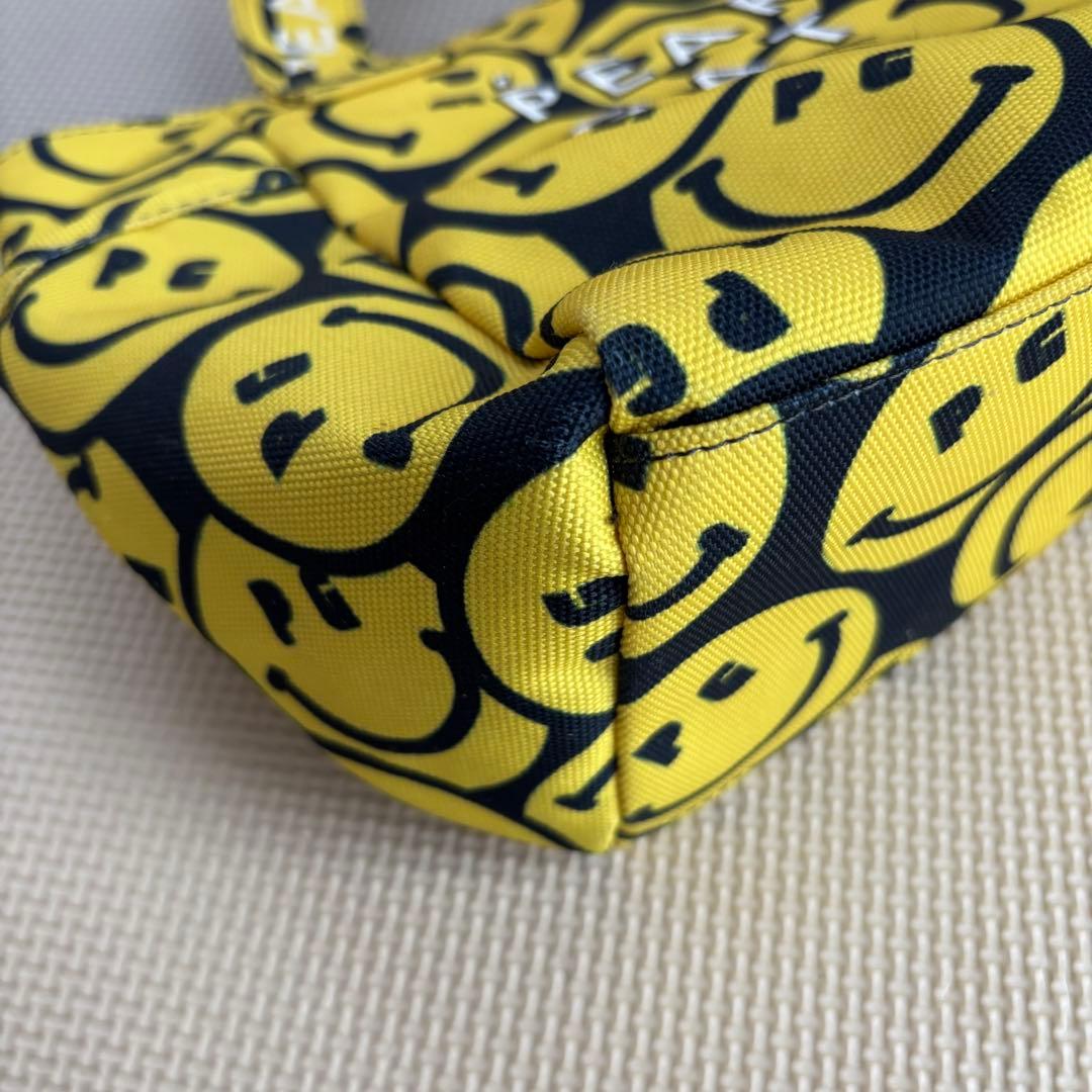 パーリーゲイツ ニコちゃん総柄 カートバッグ サンバイザー セット売り