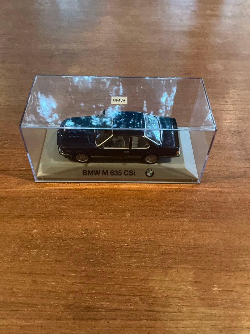 1/43ミニチャンプス  M635 CSi ブルー　美品