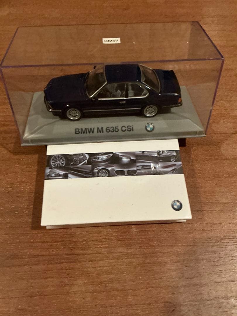 1/43ミニチャンプス  M635 CSi ブルー　美品