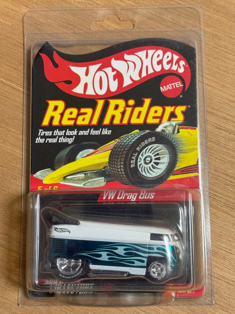 ホットウィール RLC Customized VW Drag Bus 限定　青白
