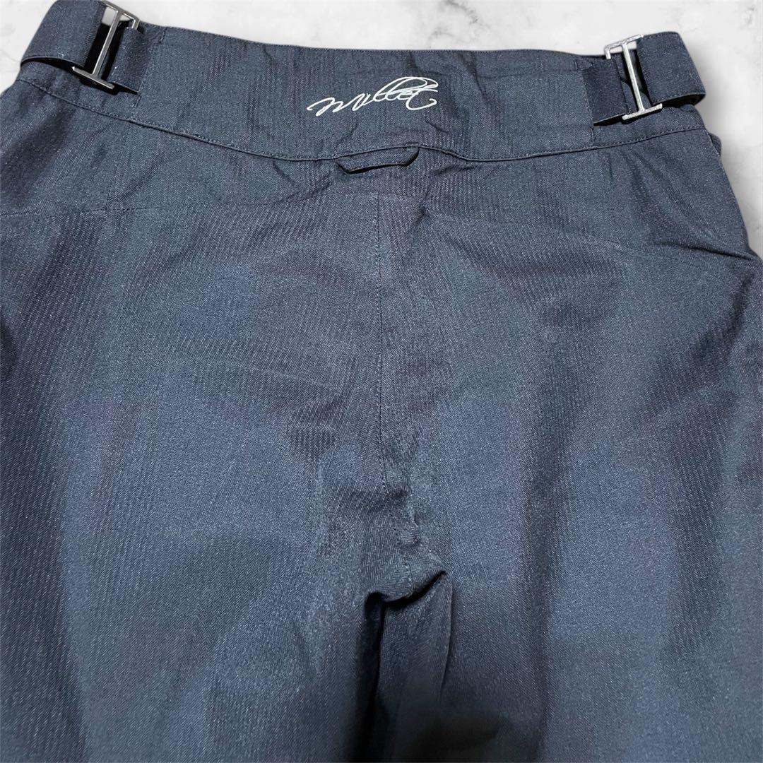 MILLET レディース スキーウェア M 上下セット ブルー 裾上げ済 防水