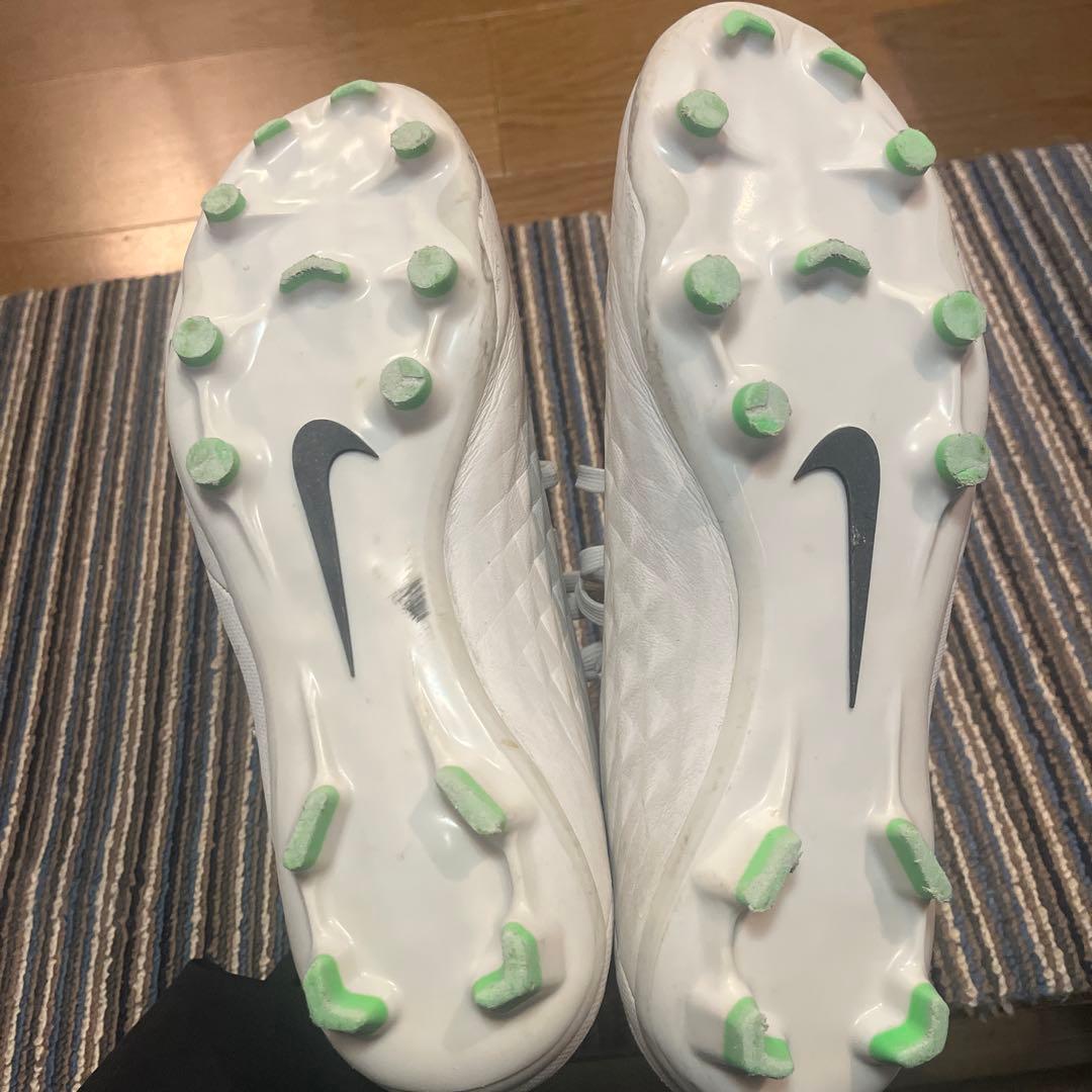Nike サッカーシューズ ホワイト/グリーン