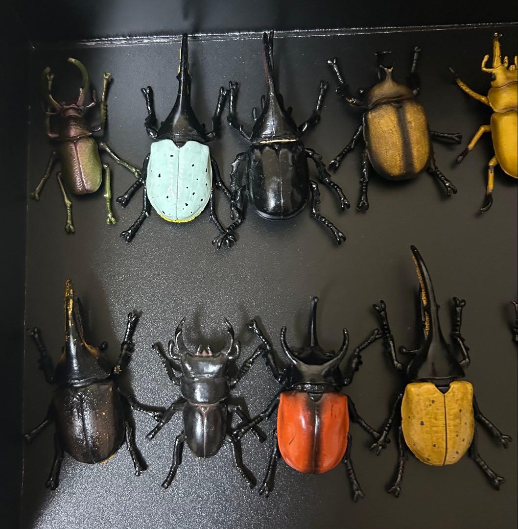 BANDAIムシキング新甲虫図鑑昆虫フィギュア14体セット