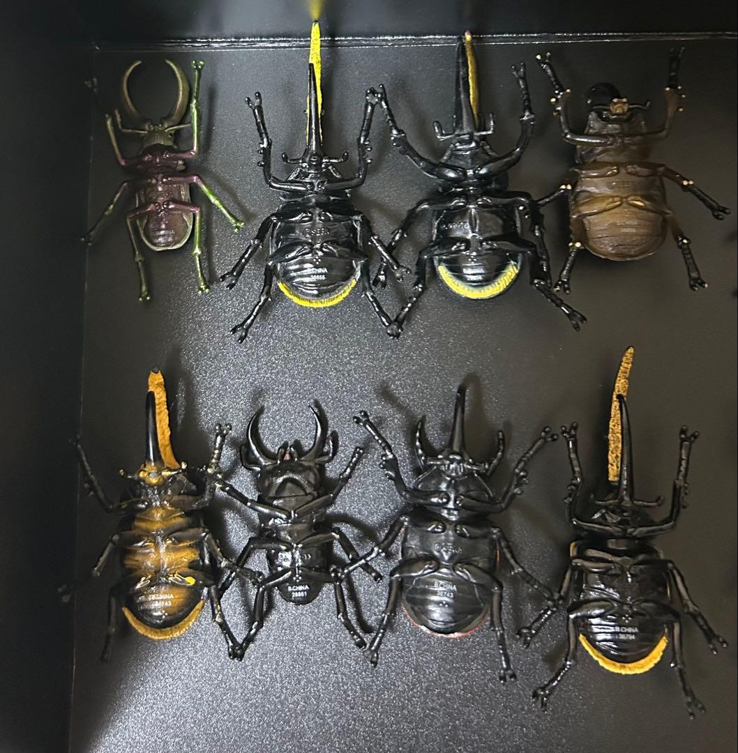 BANDAIムシキング新甲虫図鑑昆虫フィギュア14体セット