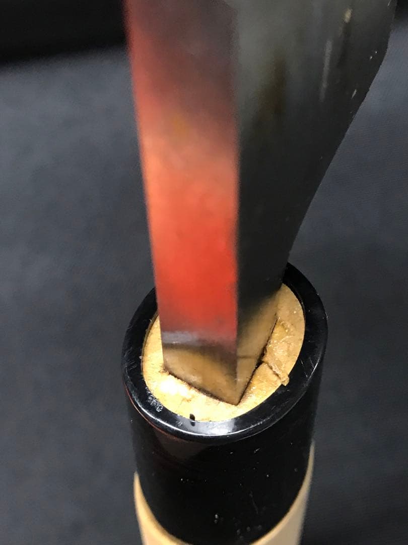 【USED】手打ち　手打　包丁　正政　出刃　出刃包丁　15cm