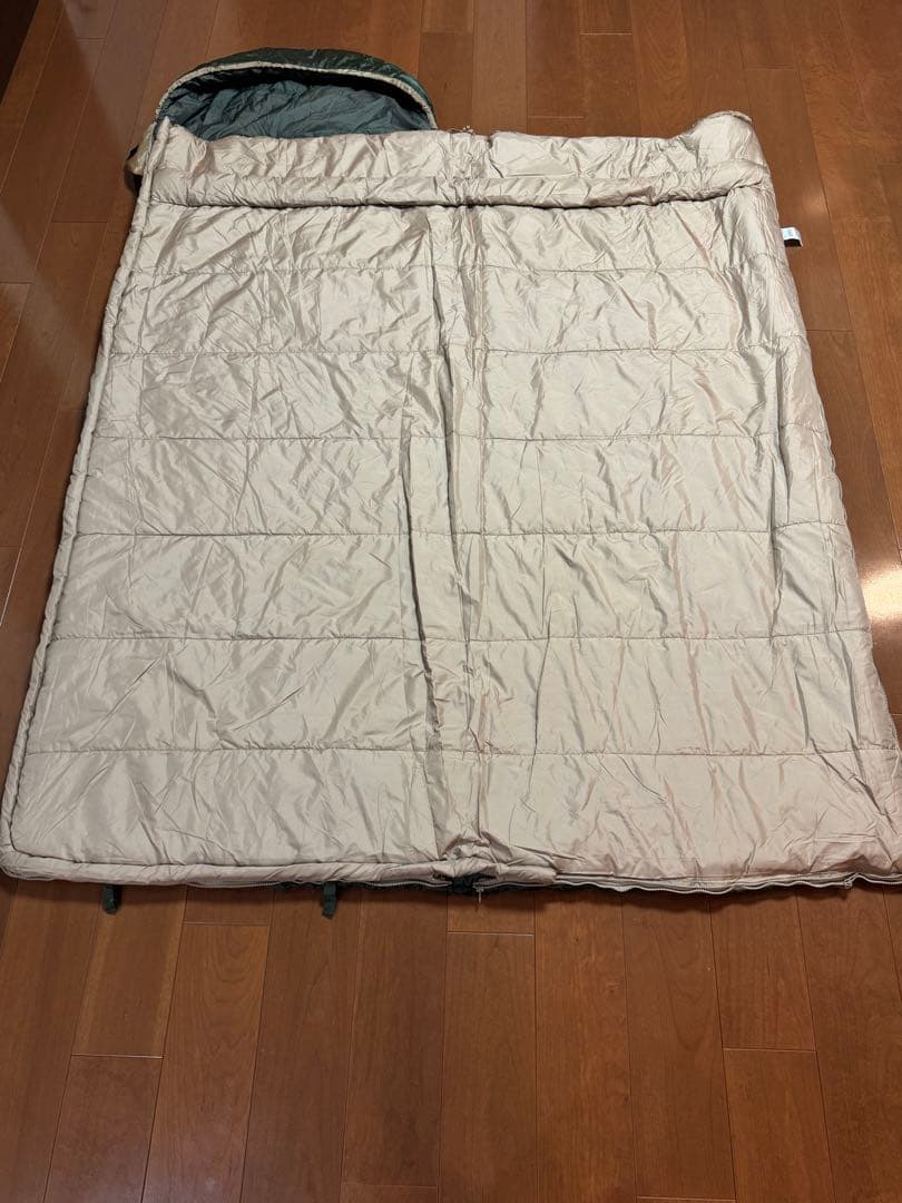 【消毒済】Snugpak(スナグパック）寝袋 2枚組合せ 下限使用温度-17℃