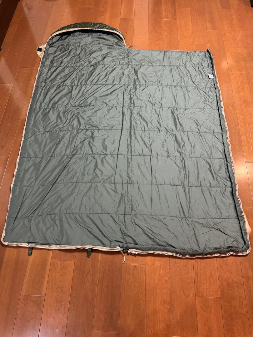 【消毒済】Snugpak(スナグパック）寝袋 2枚組合せ 下限使用温度-17℃