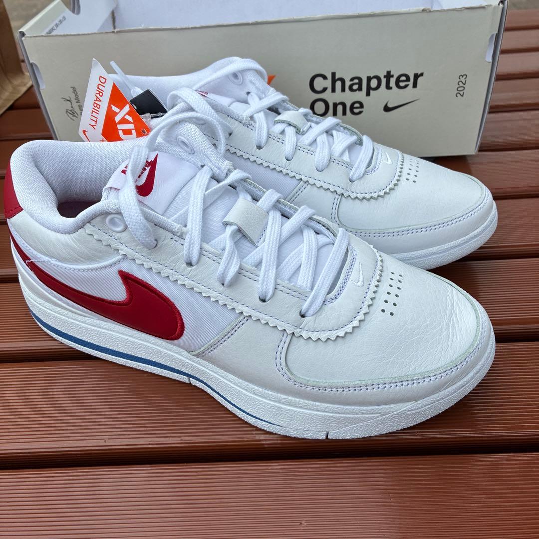 Nike BOOK1 ホワイト/レッド