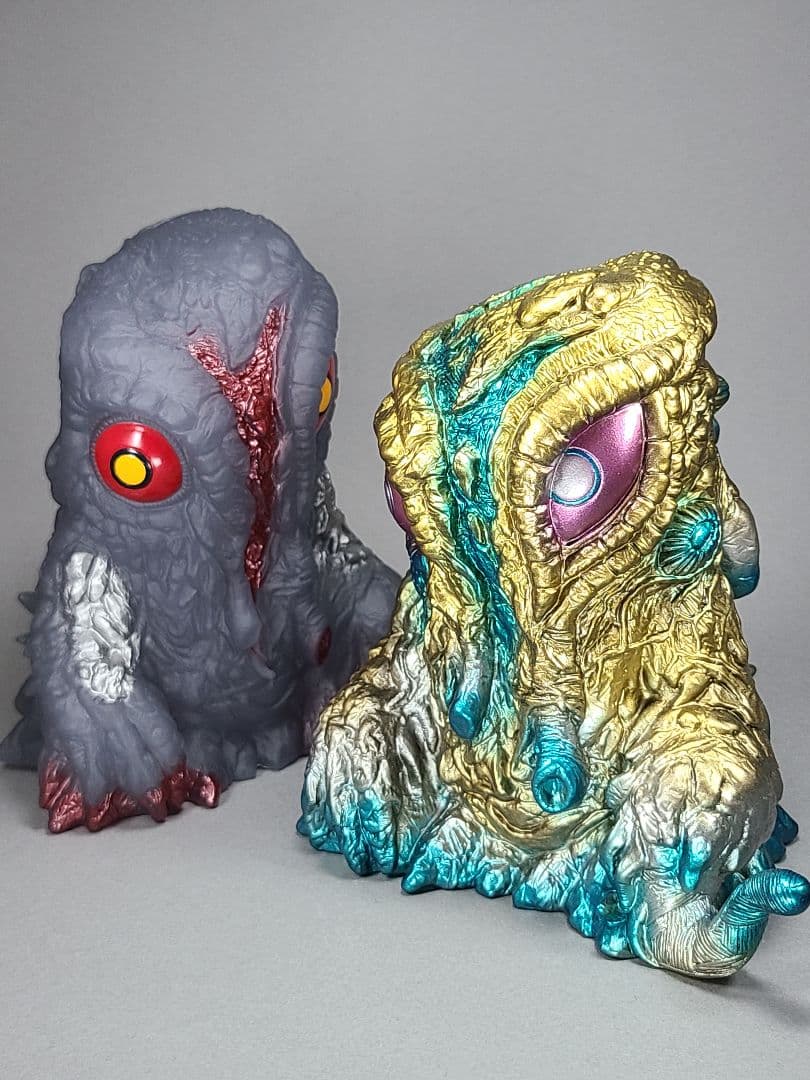 【最終値下げ】鎮座獣 ヘドラ リペイント品 2体セット