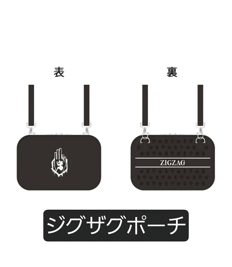 真天地開闢集団 ジグザグ ポーチ