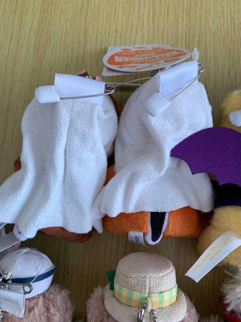 ディズニーぬいぐるみバッジストラップキーチェーンまとめ売りダッフィーシェリーメイ
