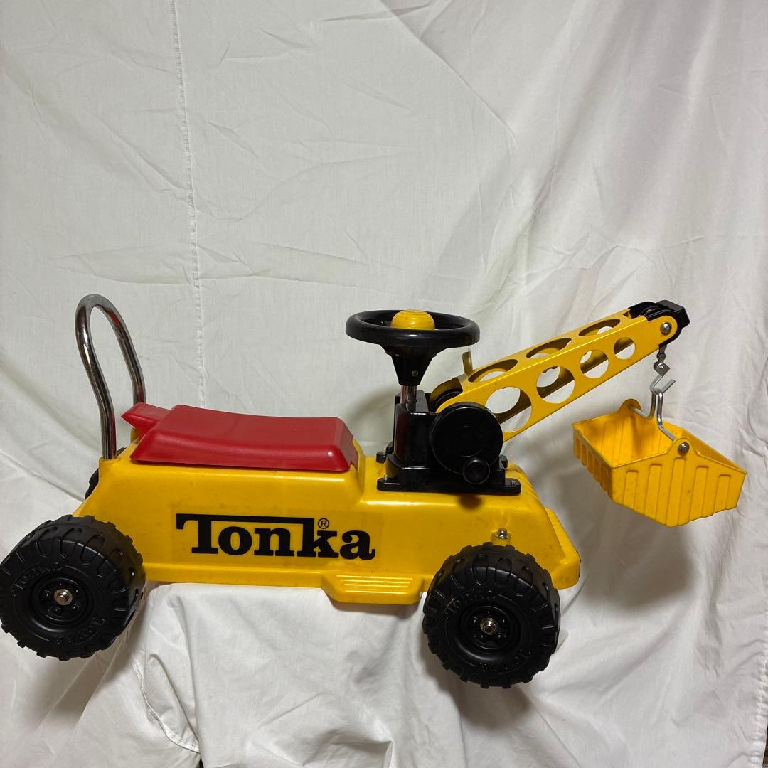 Tonka 6402 手動ショベルカー　乗用オモチャ