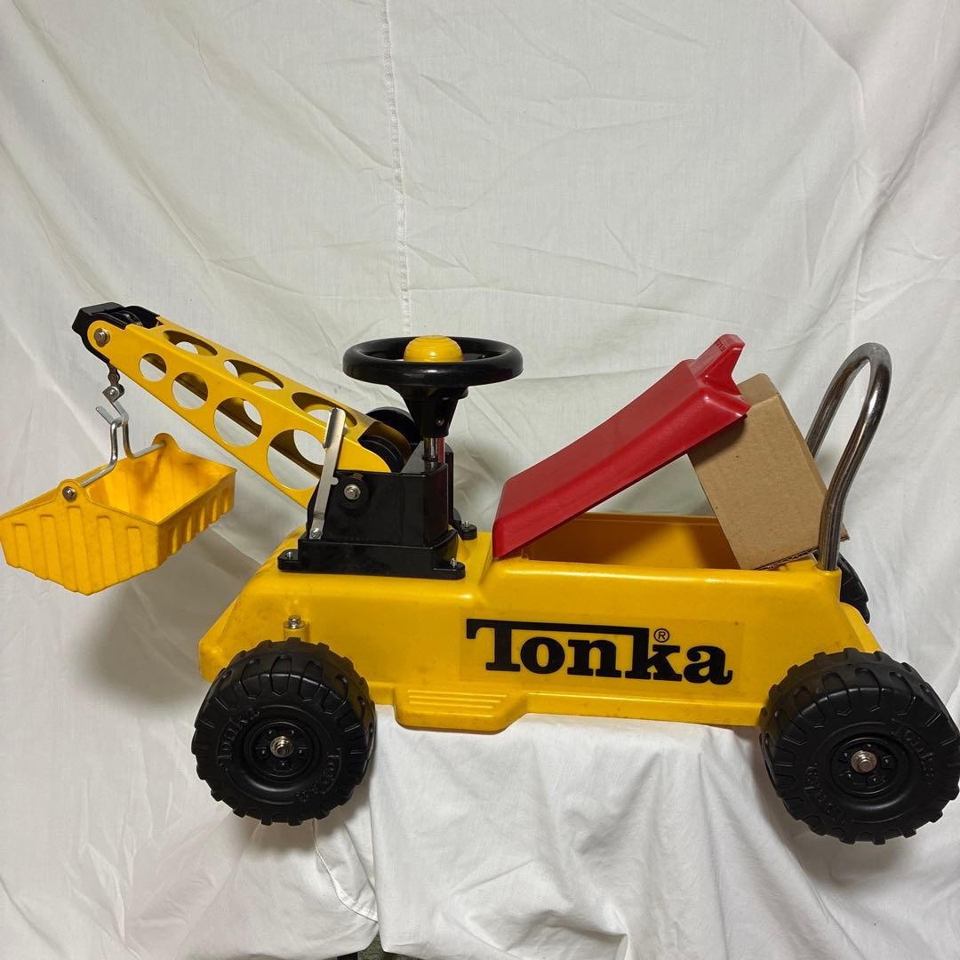Tonka 6402 手動ショベルカー　乗用オモチャ
