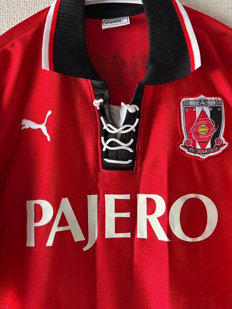 浦和レッズ2001-2002 レプリカユニフォームPUMA S-M