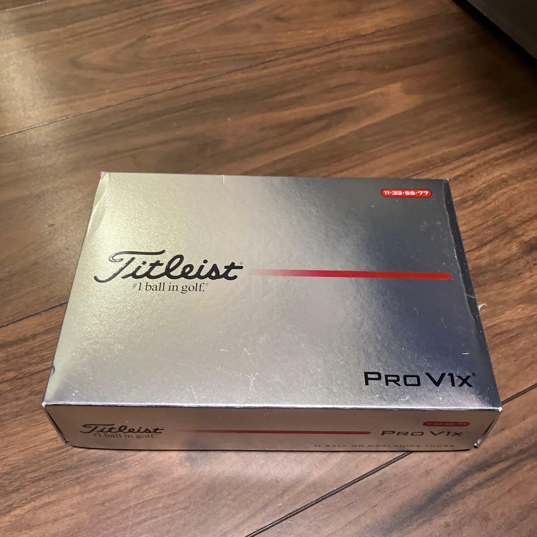 タイトリスト　2025モデル　PRO V1x 1ダース