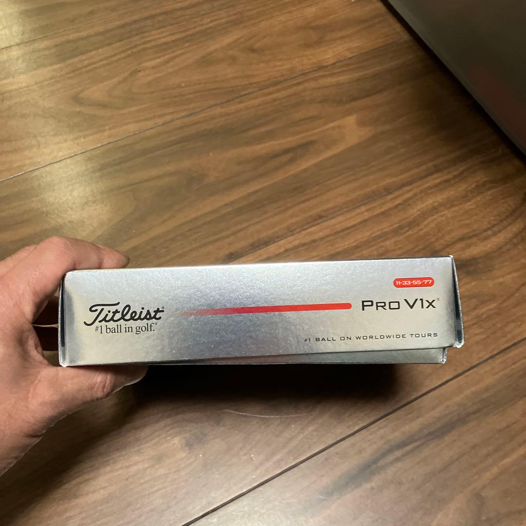 タイトリスト　2025モデル　PRO V1x 1ダース
