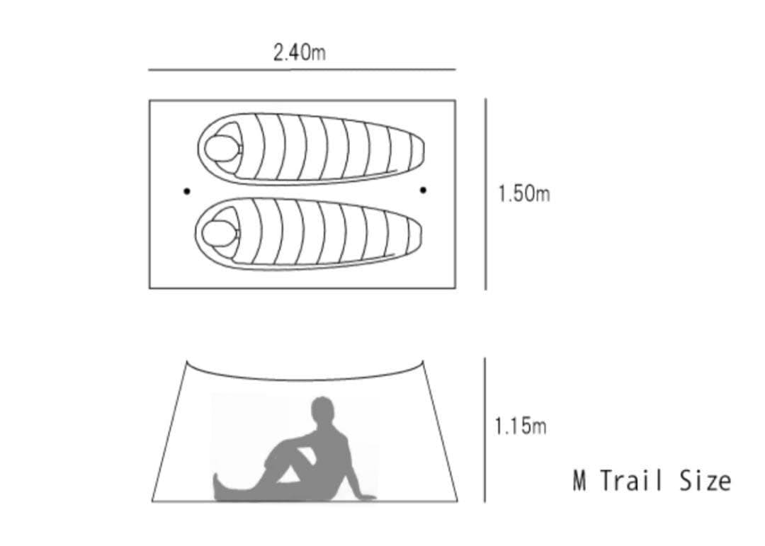 最終値下FREELIGHTフリーライト名品M Trail himaraya UL