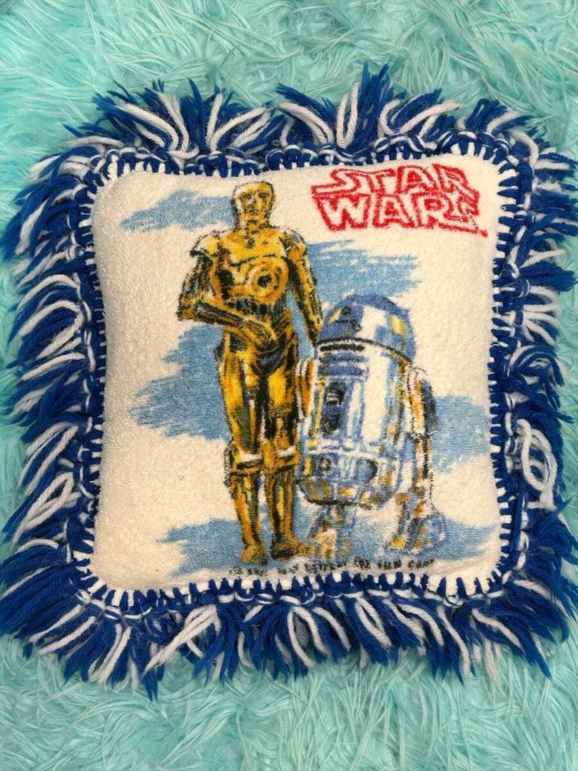 ビンテージ 1977 STAR WARS クッション R2-D2 C-3PO