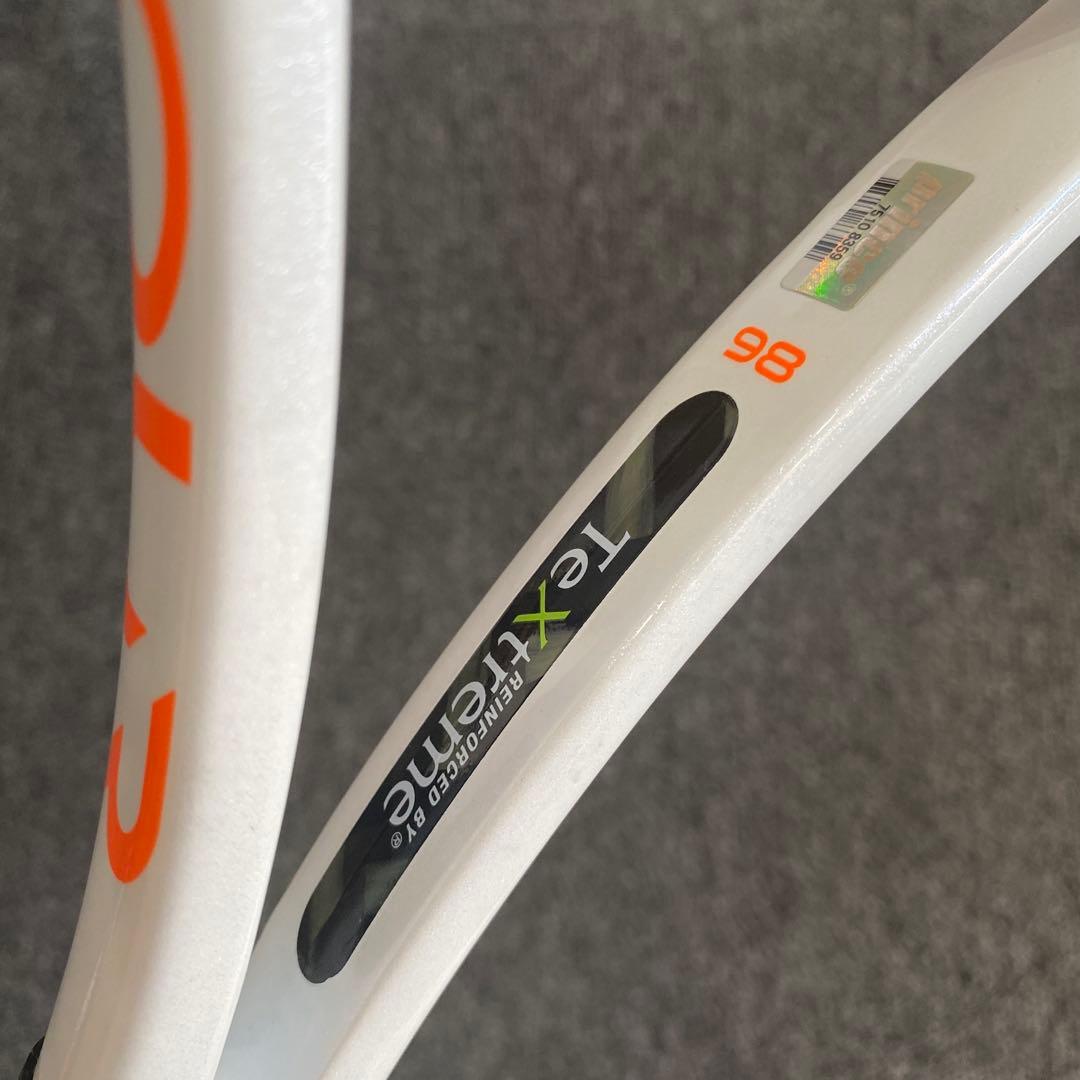【美品】Prince プリンス Tour 98 硬式テニスラケット G2