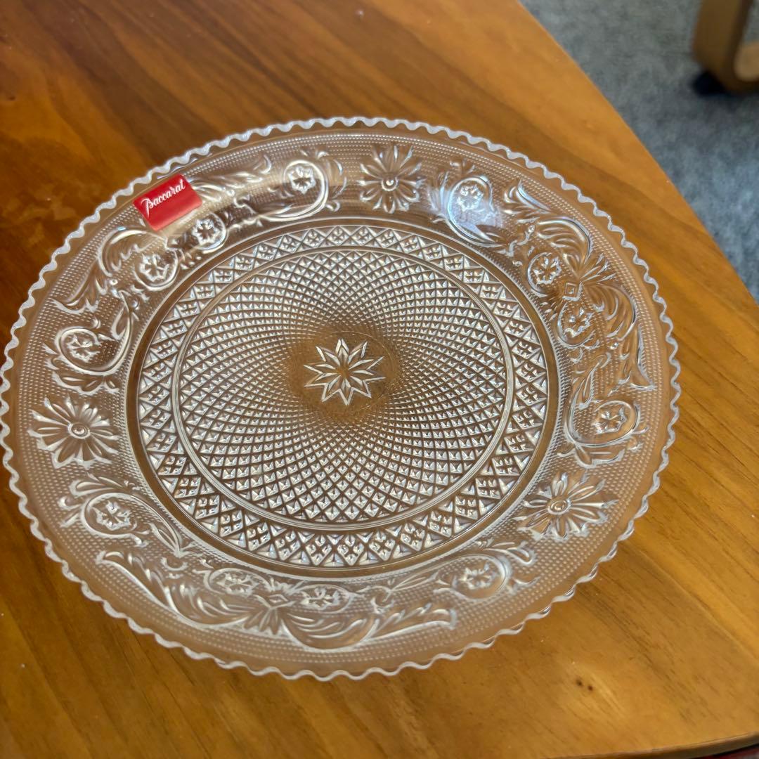 【新品】Baccarat アラベスク デザートプレート160