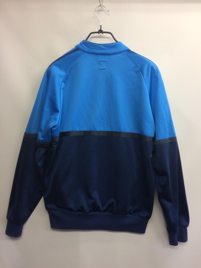 adidas アディアス トラックジャケット Lサイズ 水色 ネイビー 復刻