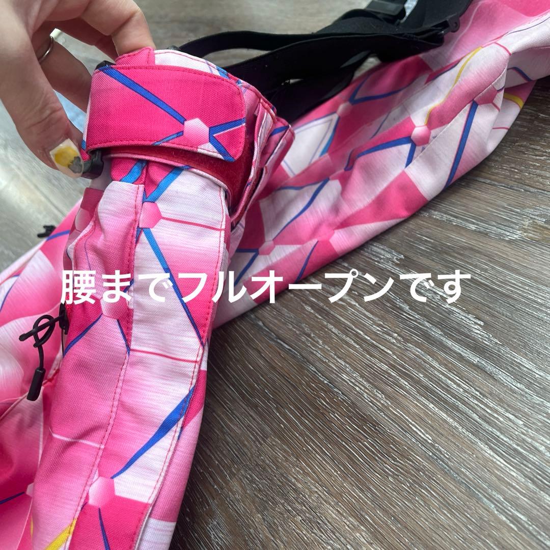 サイドフルオープン　スキーウェア　セットアップ　130 女の子　フェニックス