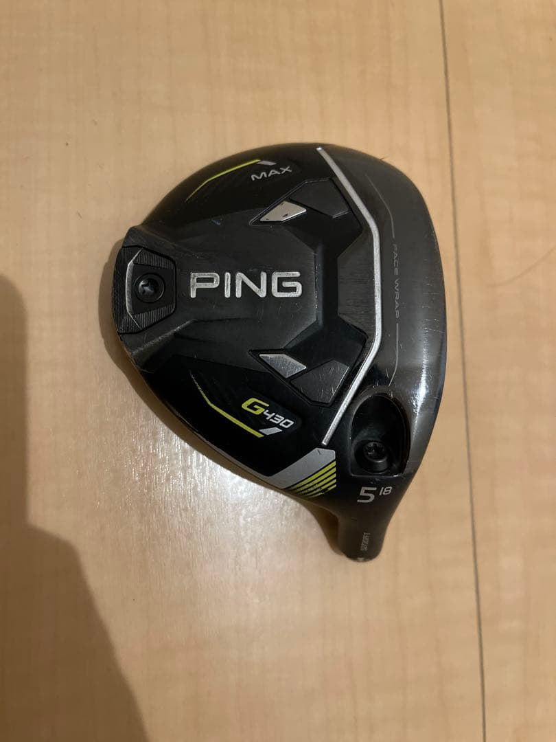 PING G430 MAX 5W 18° ヘッドのみ フェアウェイウッド