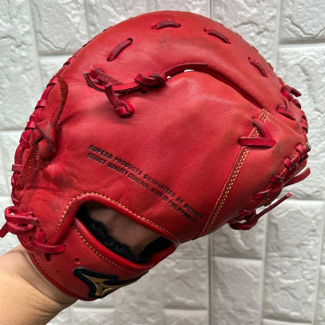 【美品】野球 グローブ 軟式 少年野球 ファーストミット ミズノ セレクト9