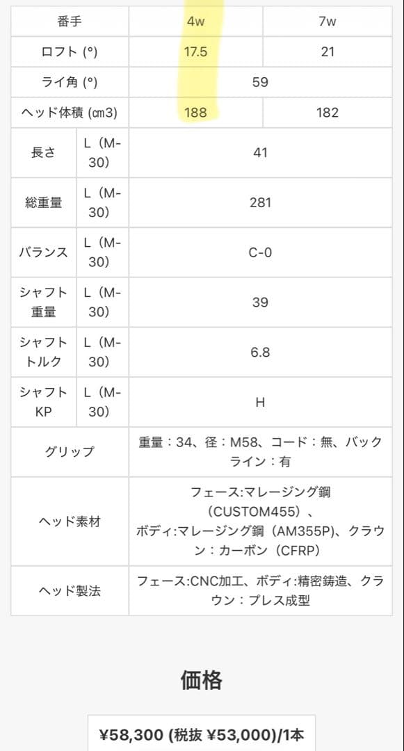 レディース PRGR LS 2023 Dr&4W 2本セット M-30 L