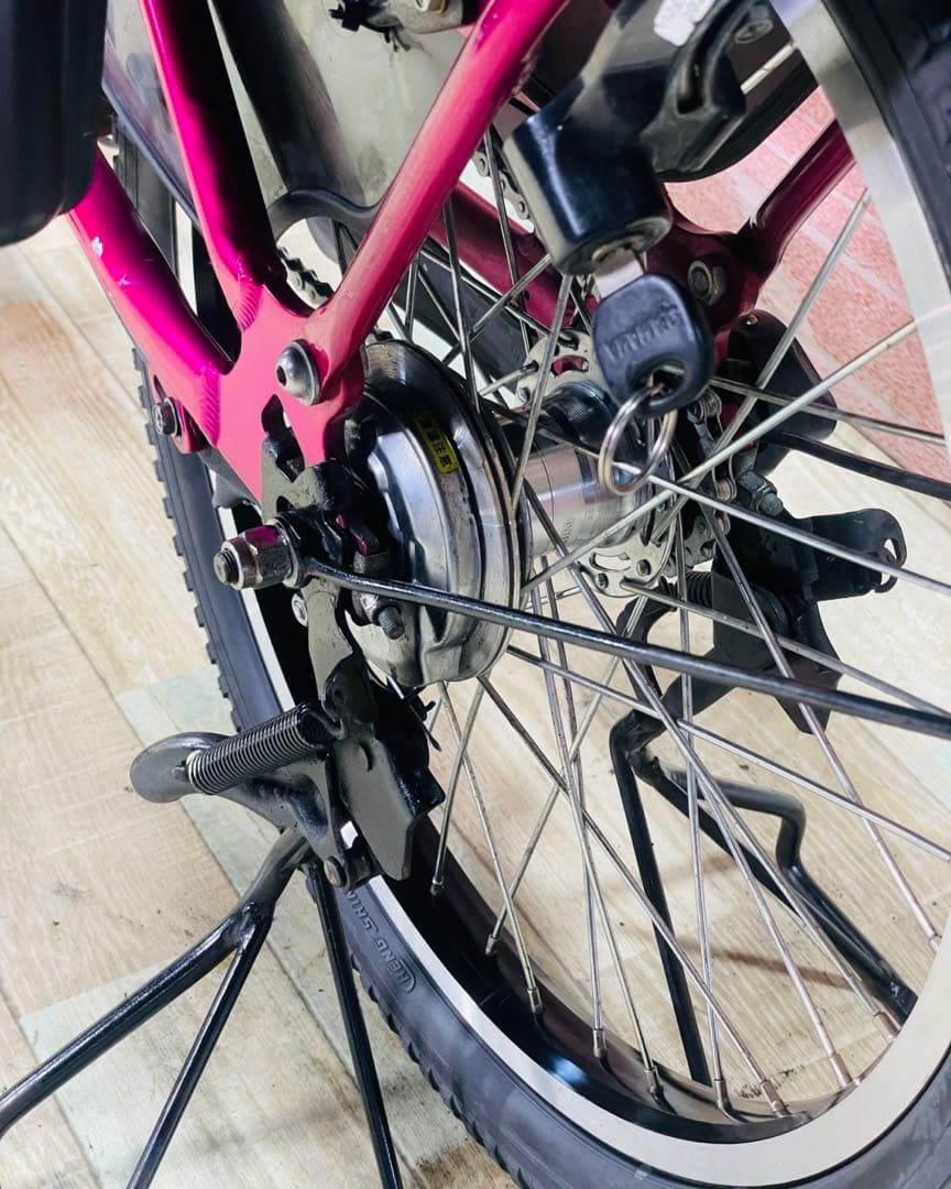 ZK3473 電動自転車 ヤマハ パスキス 子供乗せ 20インチ 送料無料