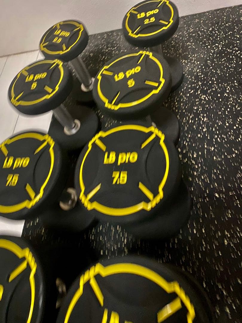 業務用 LP gym TPUダンベル 140kg⑤