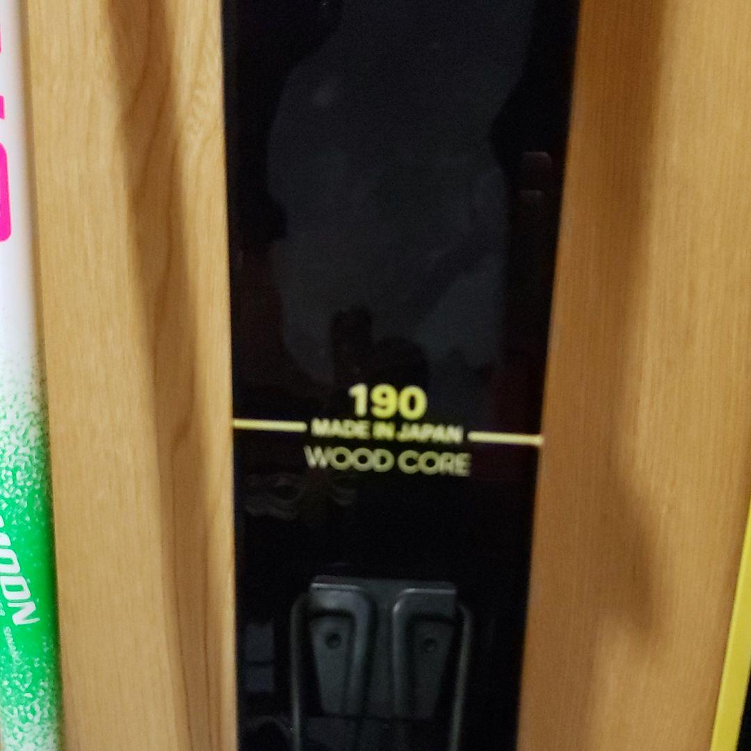 スキー板　190　&　靴