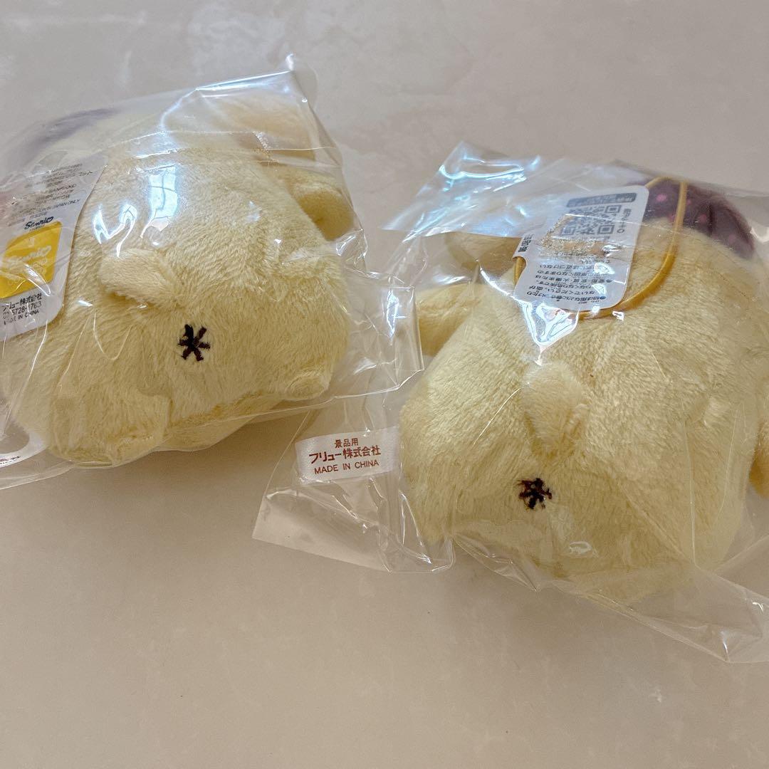 ポムポムプリン おしゃれめがねマスコット 2013年 フリュー 非売品