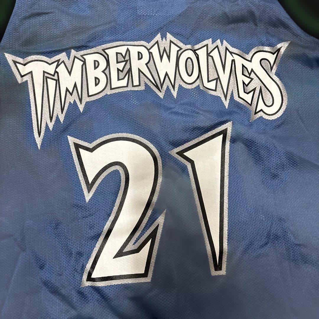Champion Timberwolves 21番 GARNETT NBA