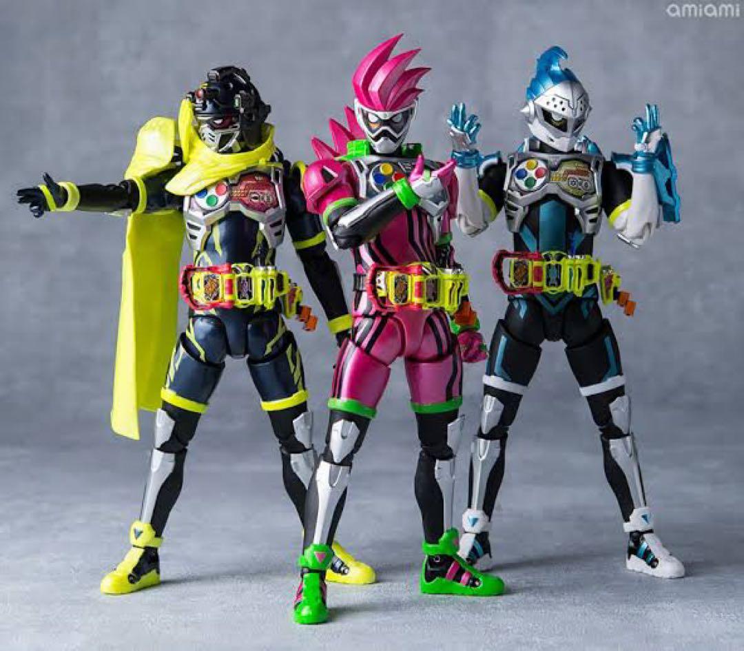 d*3様 S.H.Figuarts 仮面ライダー エグゼイド フィギュア 3体セ