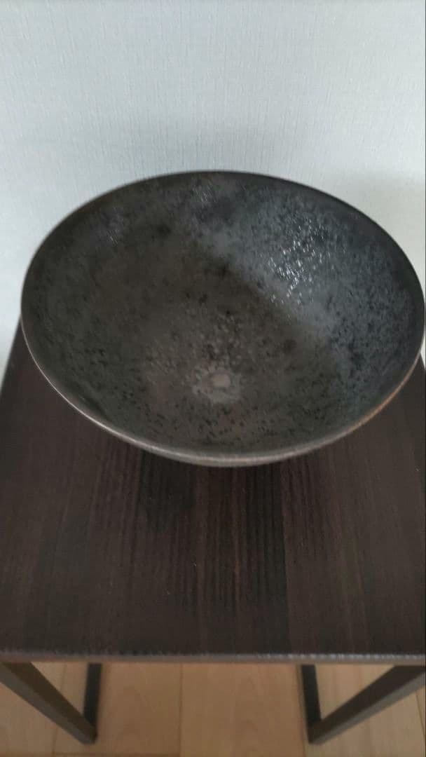 濱中史朗　鉢ー黒M 萩焼