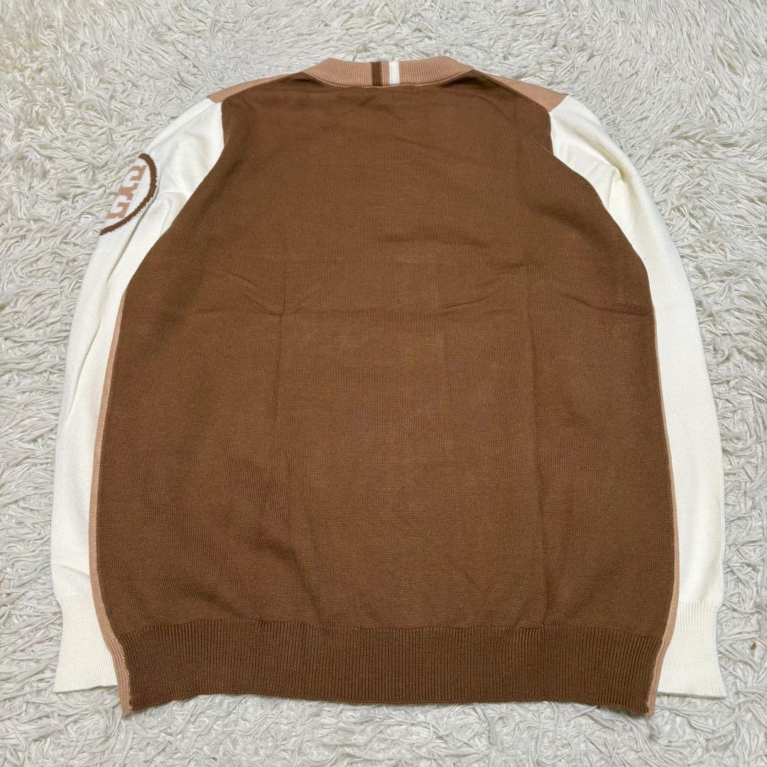 【新品】G/FORE ジーフォア　ニット　セーター　バイカラー ツートン ゴルフ