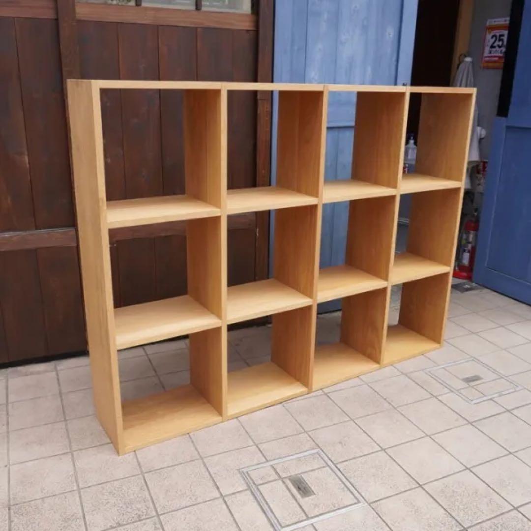 無印良品　スタッキングキャビネット　ウォールナット