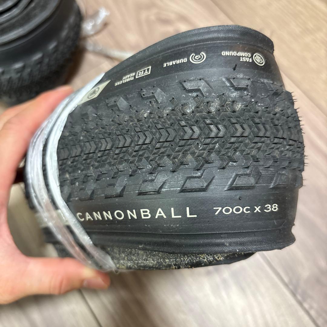 TERAVAILテラベイル タイヤ Cannonball 700×38C 2本