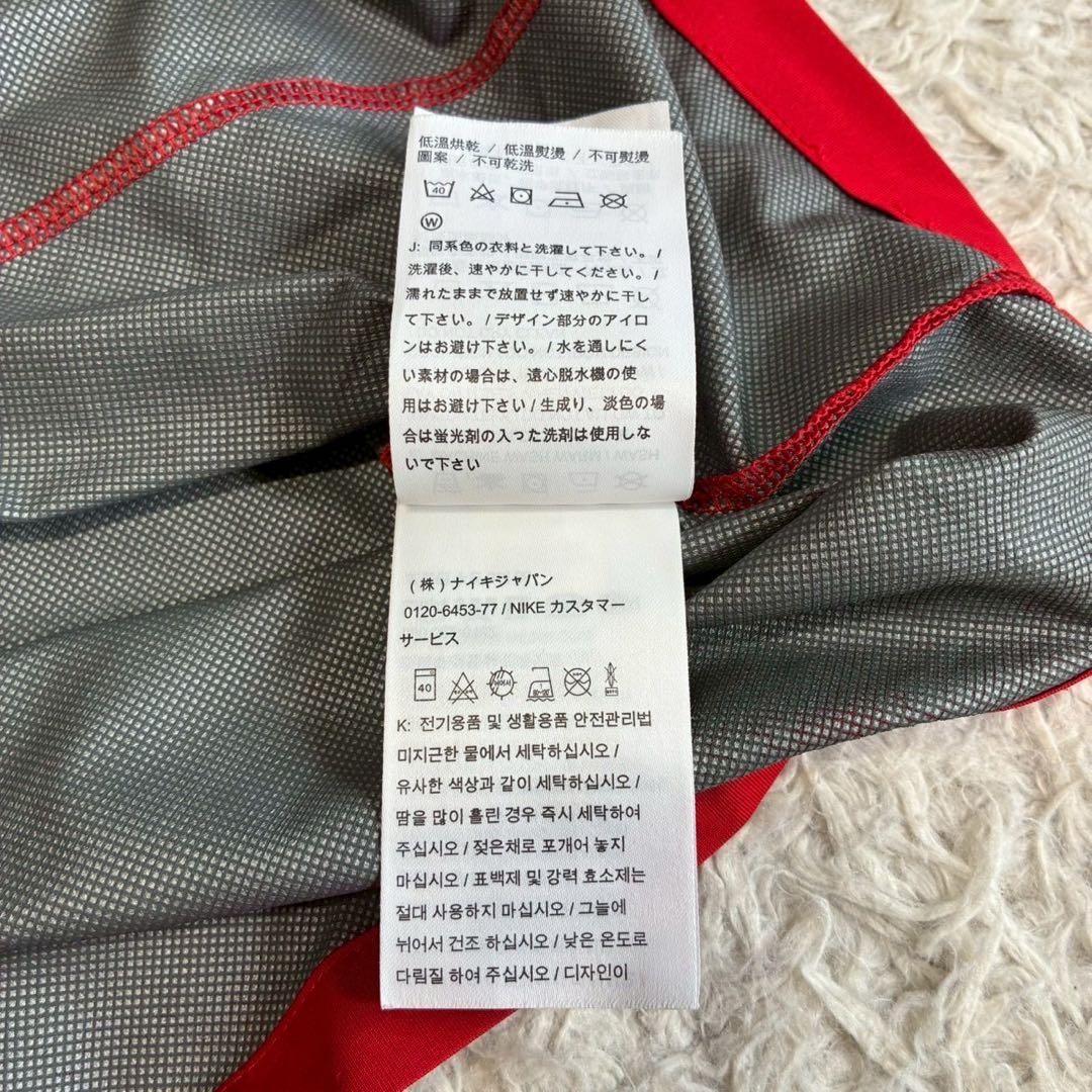 ◎極美品 NIKE ハーフジップ スリムフィット 伸縮 ランニング テニスゴルフ
