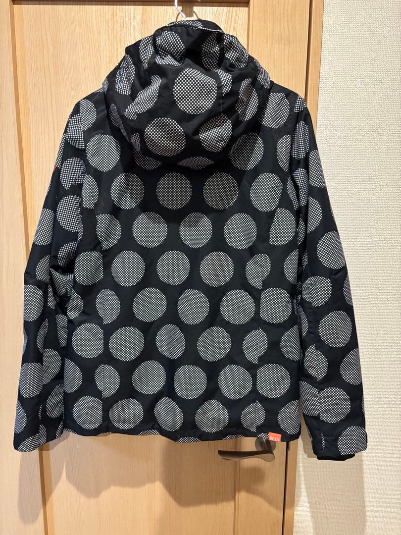 ROXYロキシー　スキーウェア　スノーボードウェア　ジャケット　ドット柄　美品L