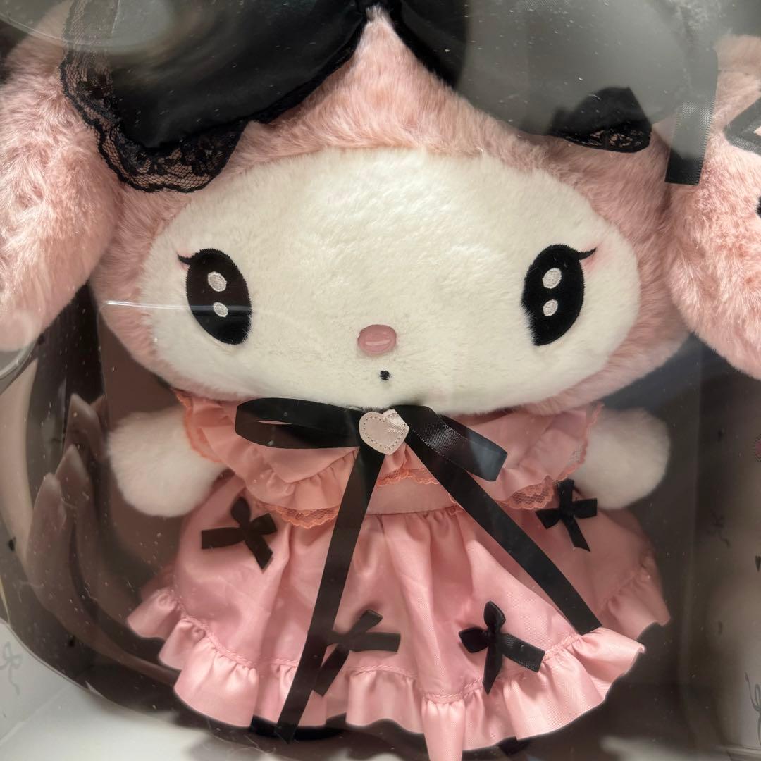 【箱付き】ぬいぐるみセット（真夜中のメロ クロスペシャル）　マイメロディ