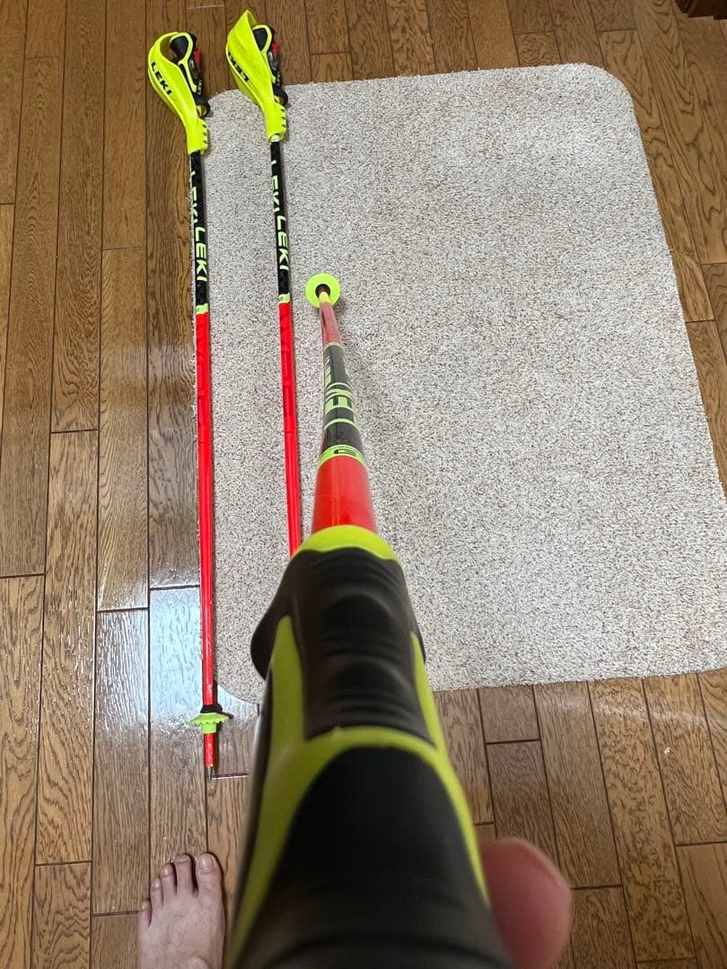 スキー LEKI WCR TBS SL 3D 115cm