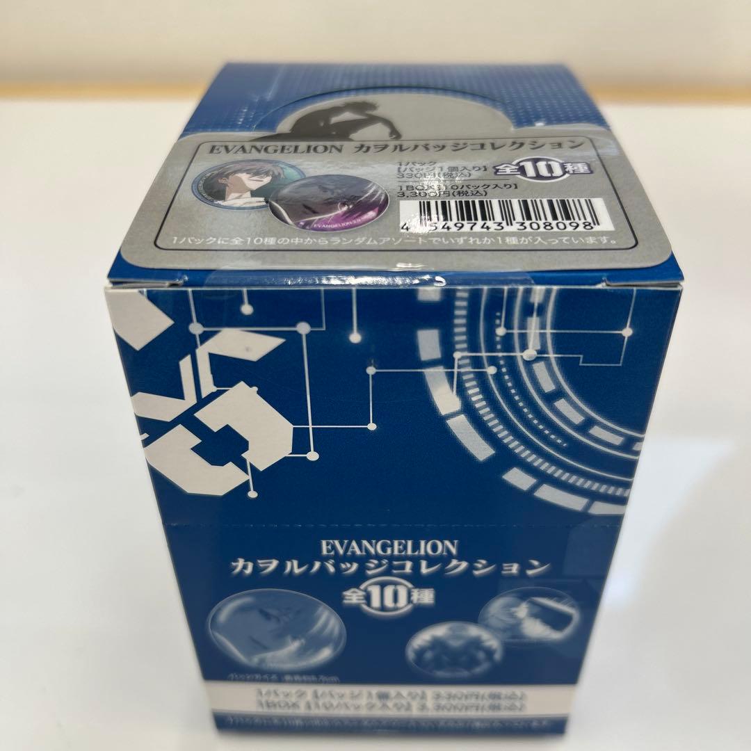 EVA STORE オリジナルアスカ、カヲル缶バッジBOX+タロットカード2箱