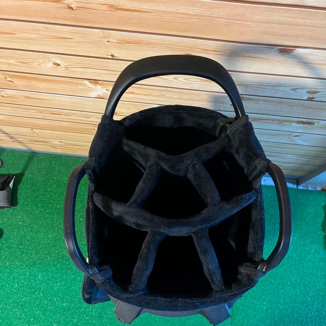 ZERO HALLIBURTON キャディバッグ ブラック カモフラージュ