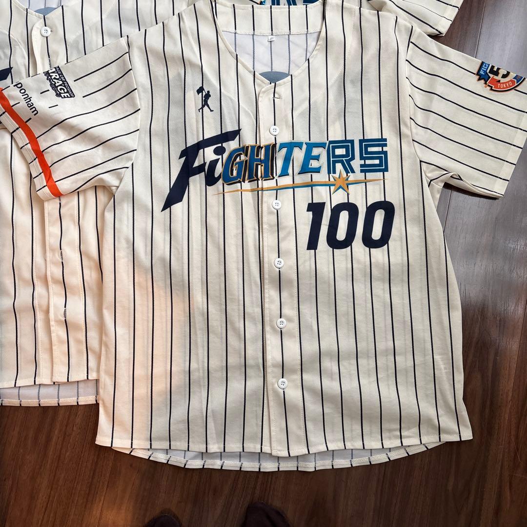 日本ハムファイターズ　50周年　ユニフォーム