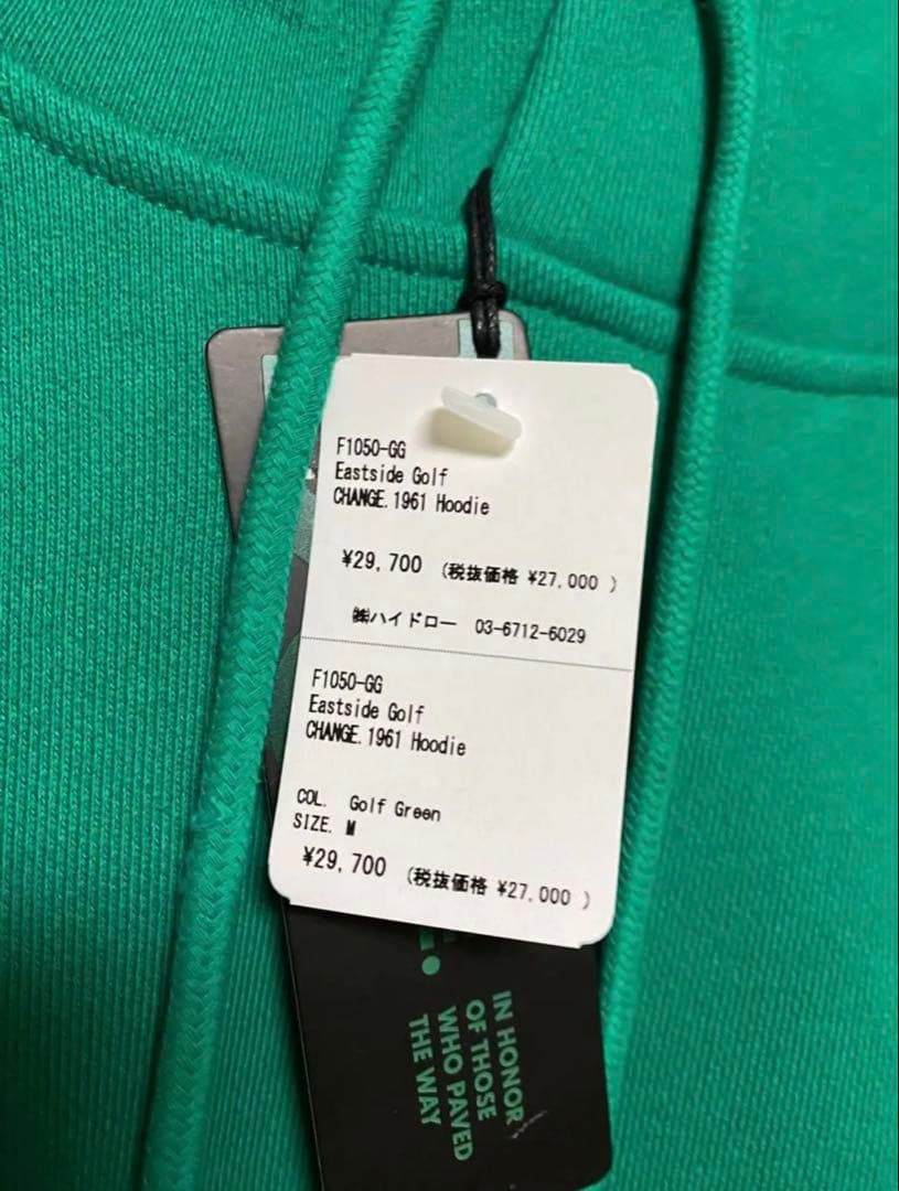 Eastside Golfイーストサイドゴルフ CHANGE フーディ パーカー